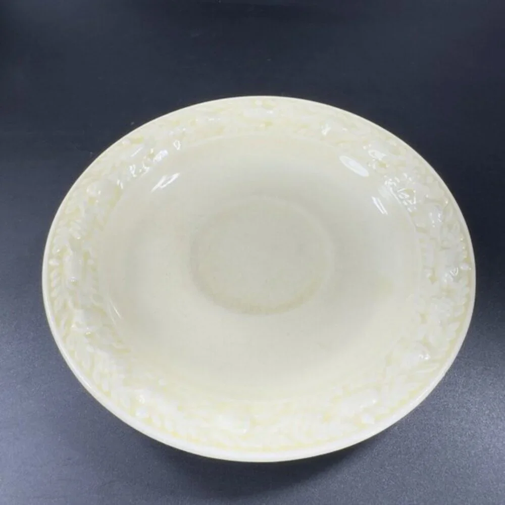 Antique Adams Titian Ware Royal Ivory Della‎ Robbia Teacup Saucer Set Porcelain